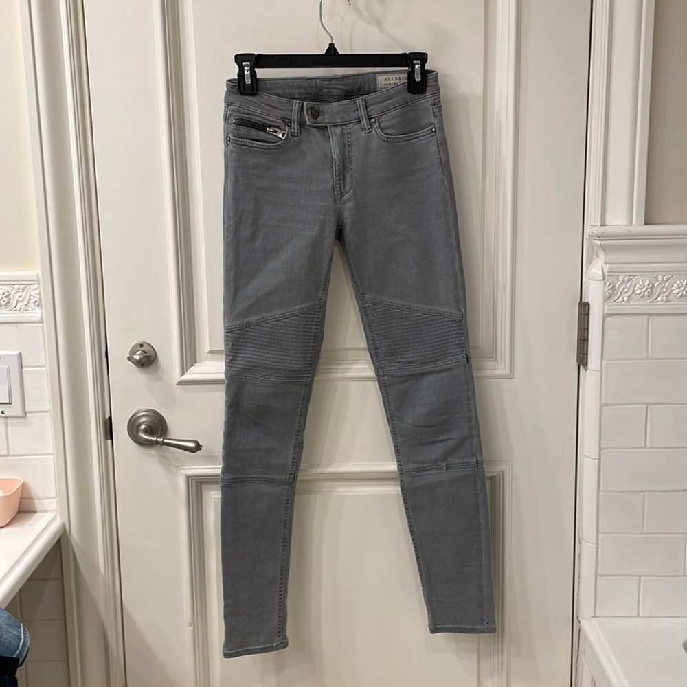 ALL SAINTS Womens biker jean size 26